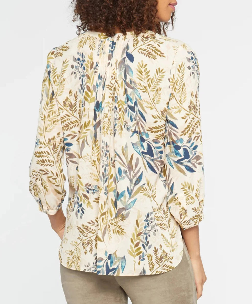 Pintuck Blouse | Elm Hill 