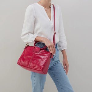 Medium Satchel | Fuchsia