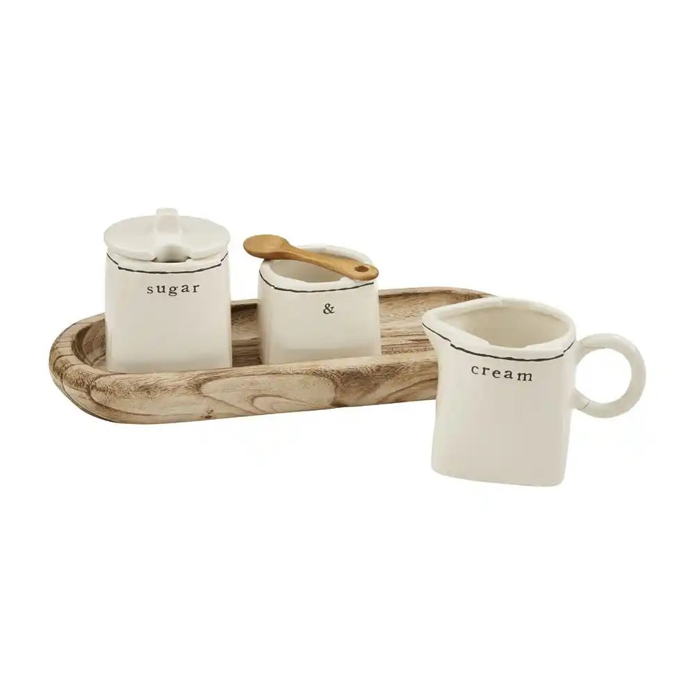 Paulowina Cream & Sugar Set