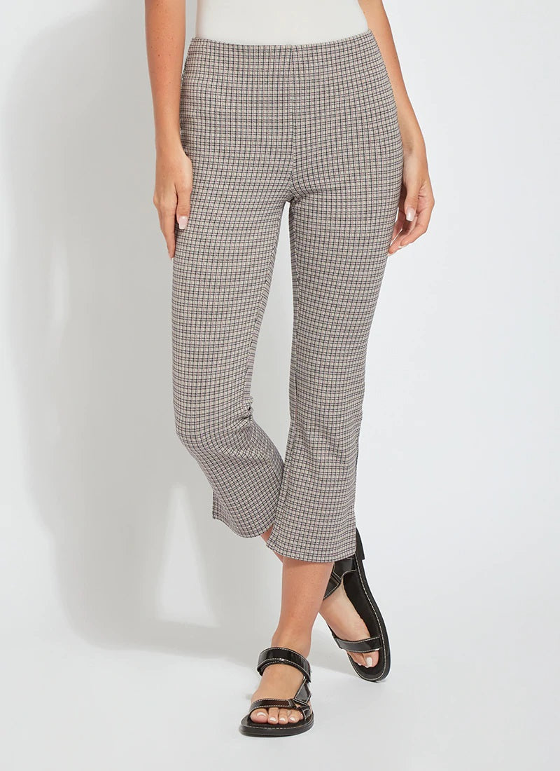 Cropped Kick Flare Pattern | Full Bloom Grid