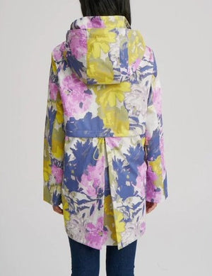 Floral Packable Raincoat