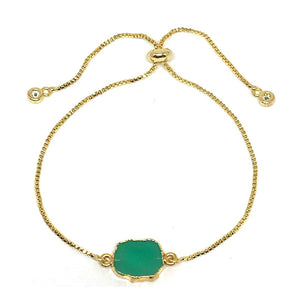 Green Stone Bracelet