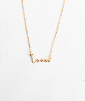 Michelle McDowell Love Necklace