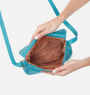 Fern Messenger Crossbody | Aqua