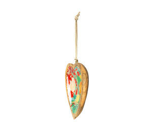Airlifting Heart Ornament | Floral