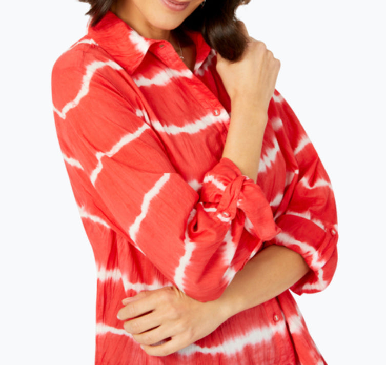 Zoey Watermelon Tie Dye Shirt