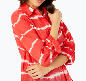 Zoey Watermelon Tie Dye Shirt
