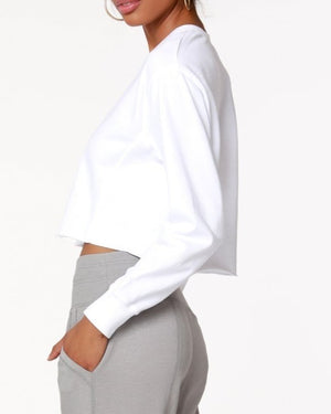 Rip Side Panel Sweatshirt | Bobi Los Angles