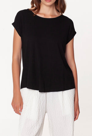Bar Pin Tuck Tee
