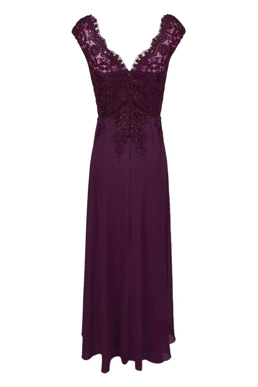 Embellished Chiffon Dress 