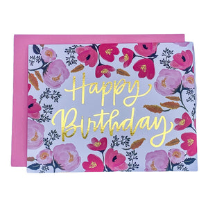 Greeting Card: Happy Birthday