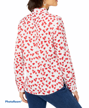 Ava Non-Iron Sweetheart Shirt