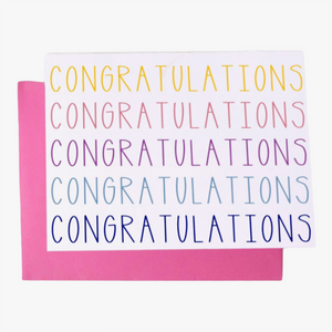 Greeting Card: Congratulations