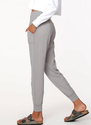 Center Seam High Waisted Jogger | Bobi Los Angles