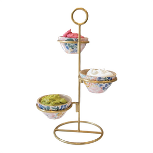 Floral Dip Bowl Set