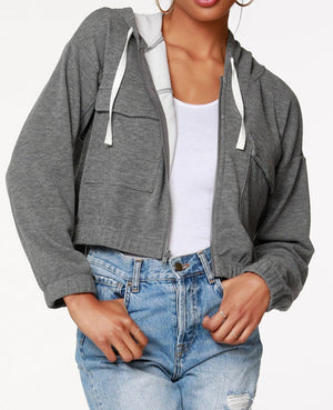 Crop Zip Up Jacket | Bobi Los Angles