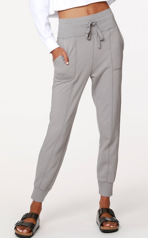 Center Seam High Waisted Jogger | Bobi Los Angles
