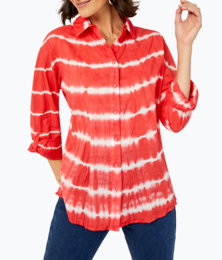 Zoey Watermelon Tie Dye Shirt