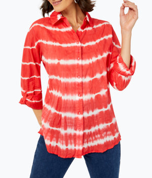 Zoey Watermelon Tie Dye Shirt