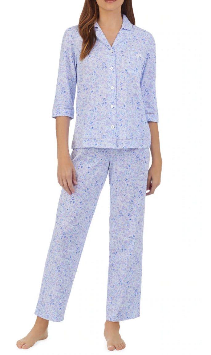 Petite Wild Floral Pajama Set