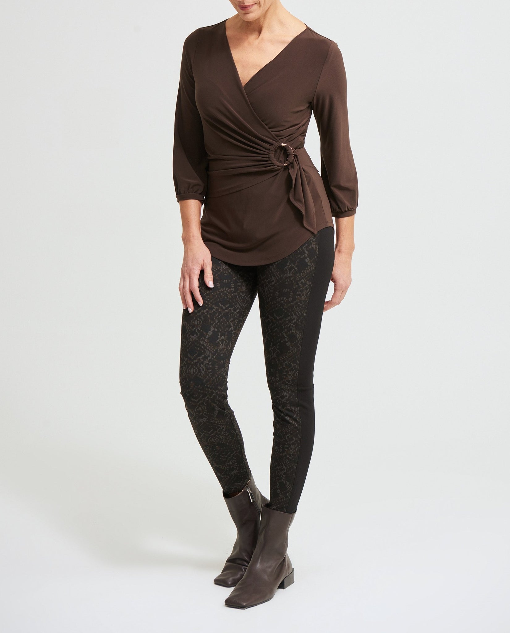 Python Ponte Pants