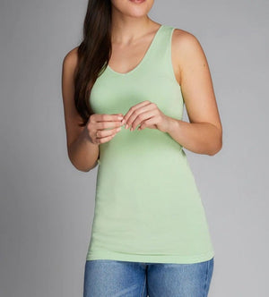 Bamboo Reversible Tank | Mint