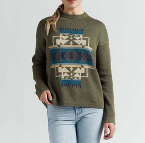 Graphic Pendleton Sweater