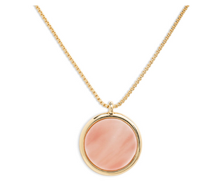 Gemstone Necklace | Pink