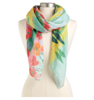 ArtLifting Rectangle Scarf | Poppy