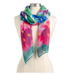 ArtLifting Rectangle Scarf | Hydrangea Ajisai