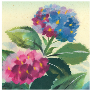 ArtLifting Rectangle Scarf | Hydrangea Ajisai