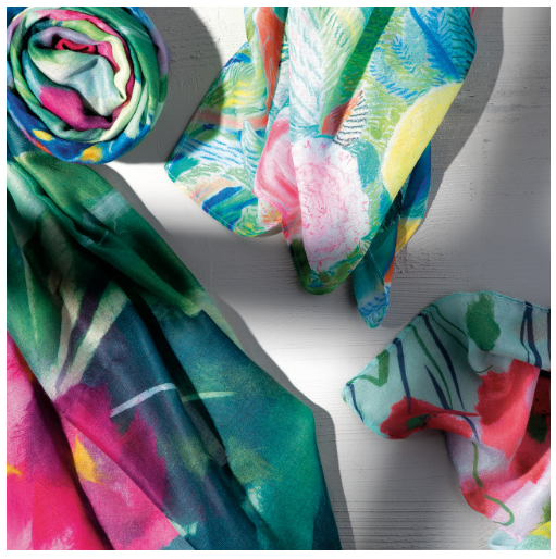ArtLifting Rectangle Scarf | Hydrangea Ajisai