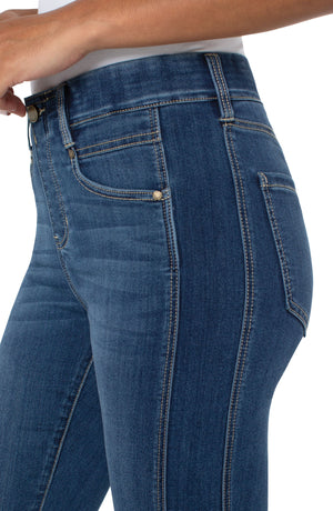 Gia Glider Seam Crop Skinny | Goldwater