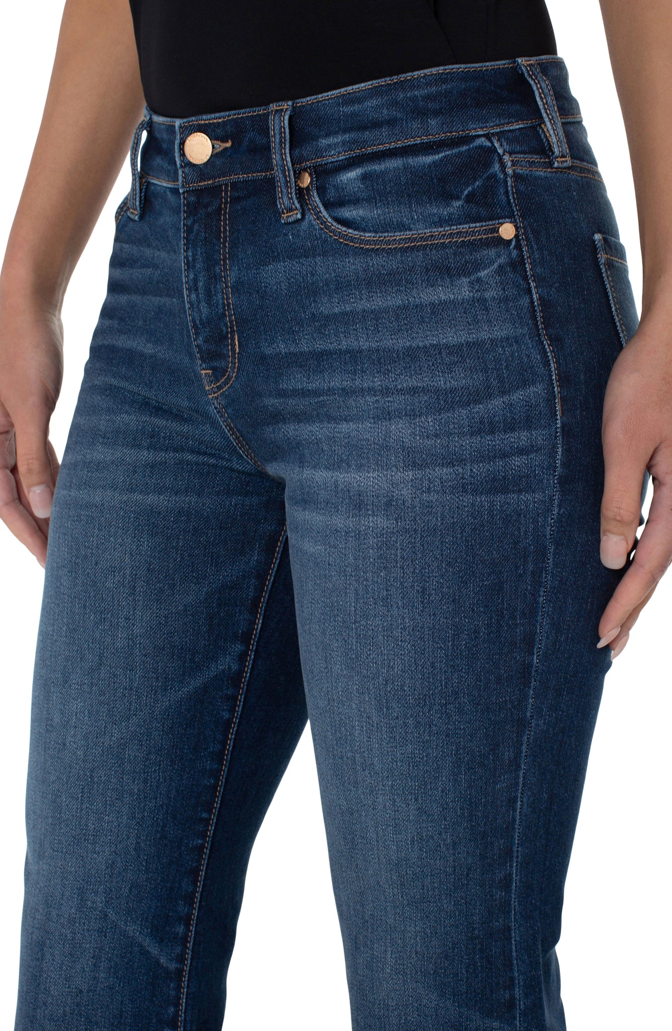 Hannah Crop Flare With Cut Hem | Humphreys
