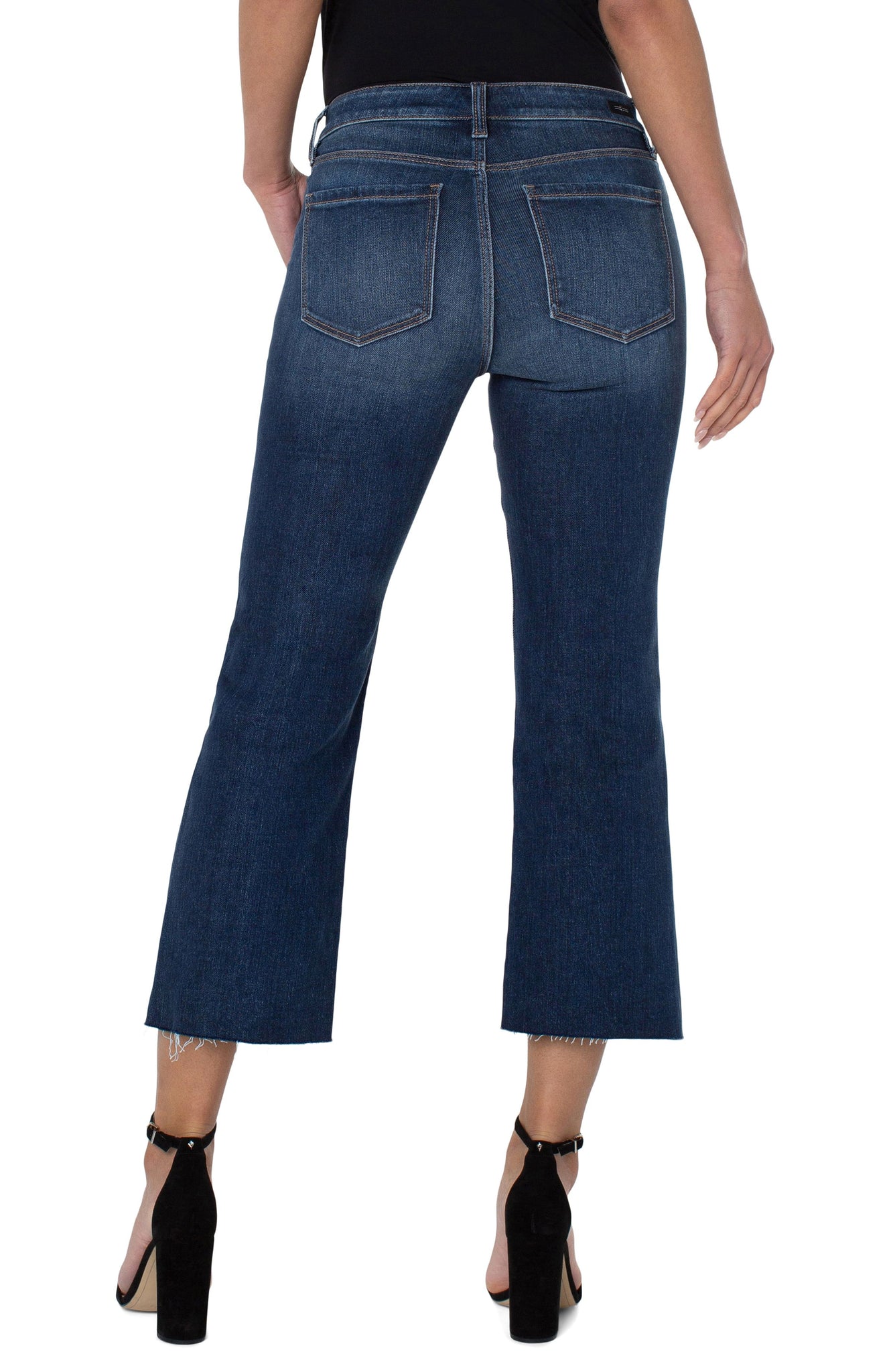 Hannah Crop Flare With Cut Hem | Humphreys
