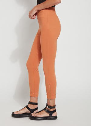 Ankle Zip Pants | Ice Tea 