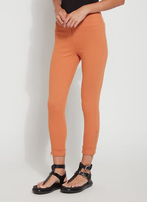 Ankle Zip Pants | Ice Tea 