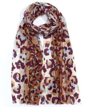 Echo Leopard Scarf