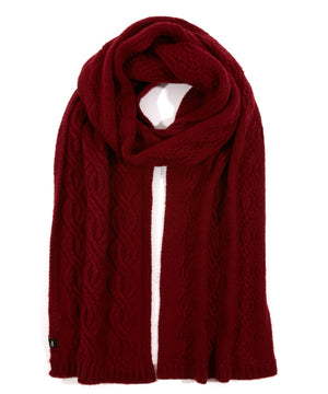 Rhubarb Recycled Scarf