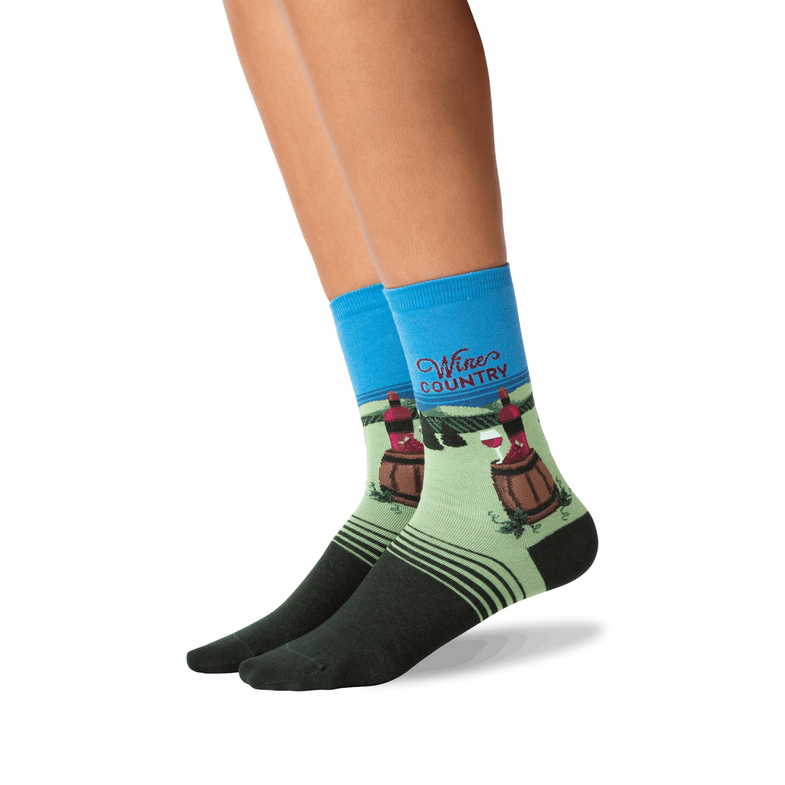 wine country socks